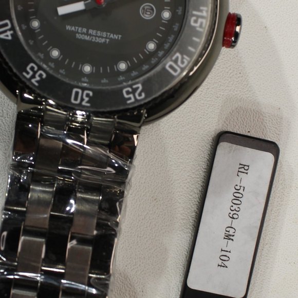 Redline Men's RL-50039-GM-104 Driver Analog Display Quartz Grey Watch - Picture 4 of 4